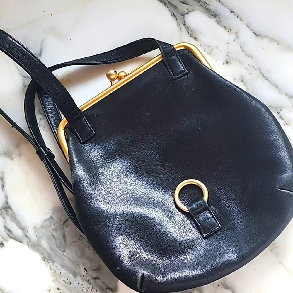 Americana by Sharif Leather Crossbody Purse - Picture 2 of 12